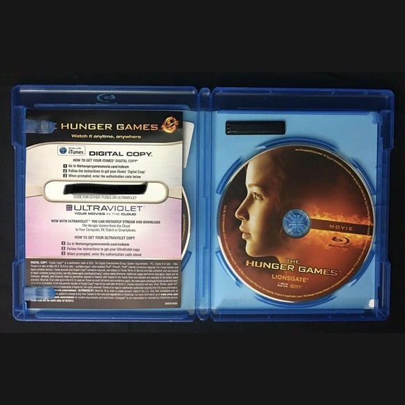 The Hunger Games Blu-ray 2 Disc Set Blu-Ray + Digital Copy Widescreen Movie MINT - Picture 5 of 13